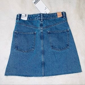 Denim skirt from Zara
